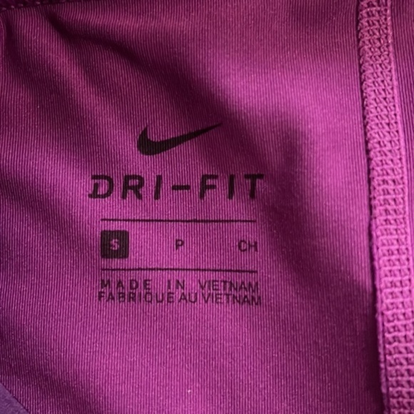 Nike Pro Dri-Fit Cropped Leggings Size Small EUC #7475 - Picture 2 of 4